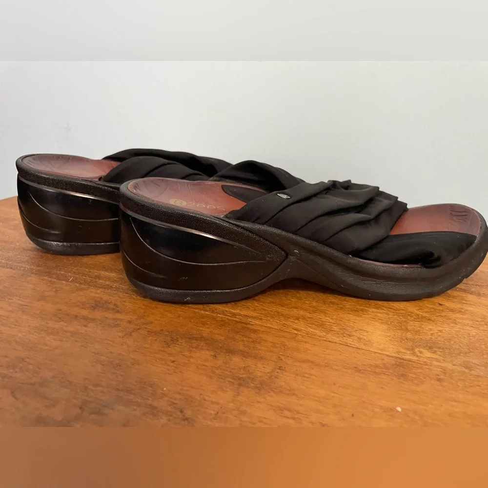 Bzees Fabric Slide Sandals - Size 10